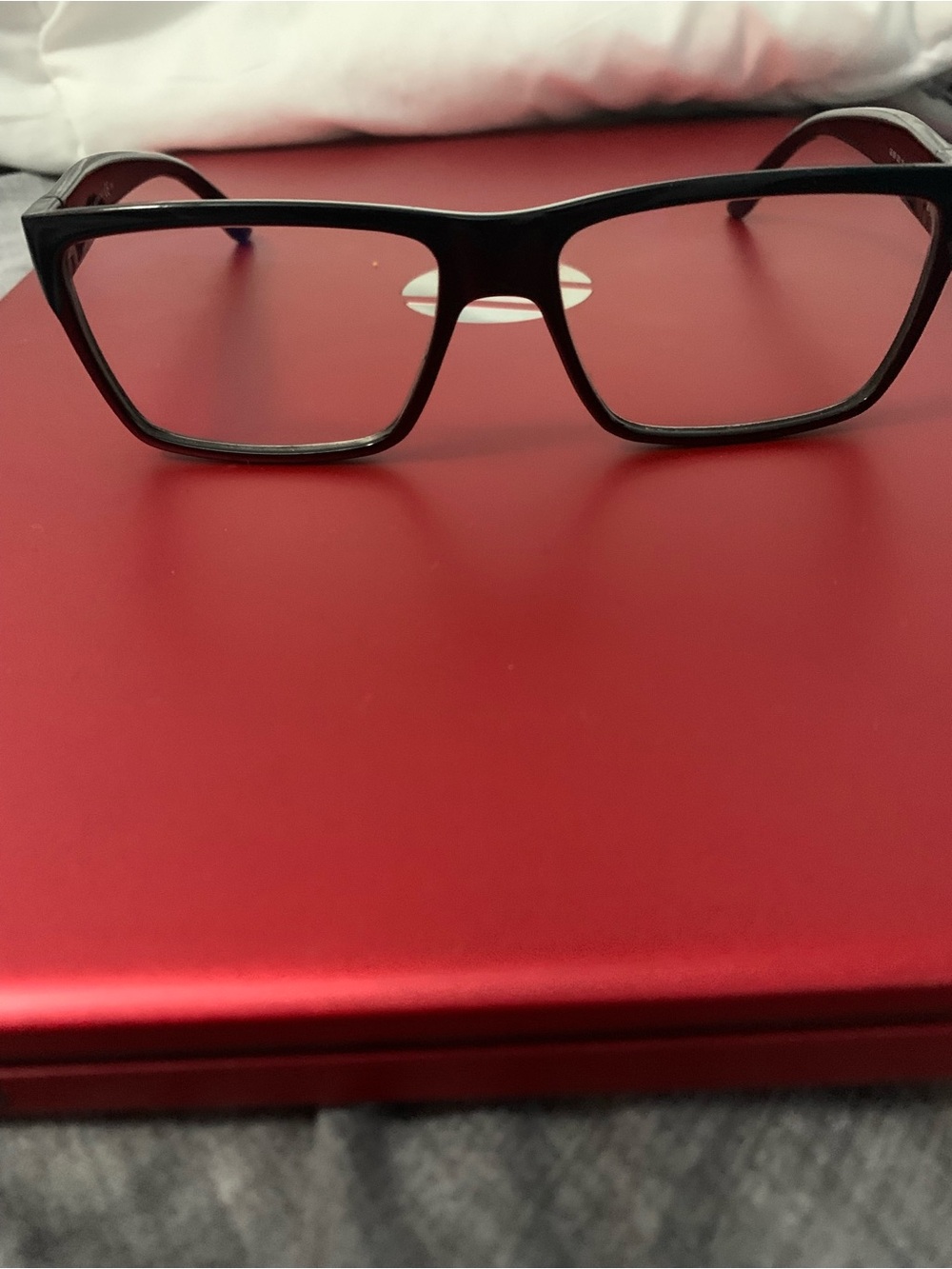 Classic Gucci Black Rectangular Men's Glasses Frame GG 1010 D28 135
